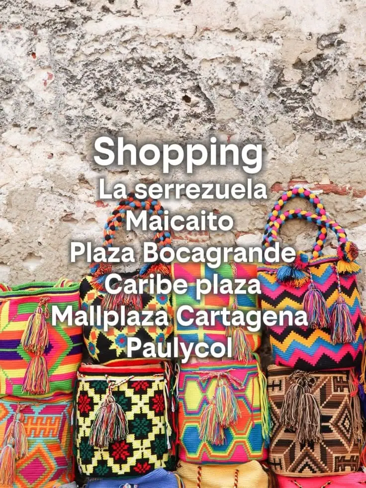 Guía de lugares para hacer compras en Cartagena
